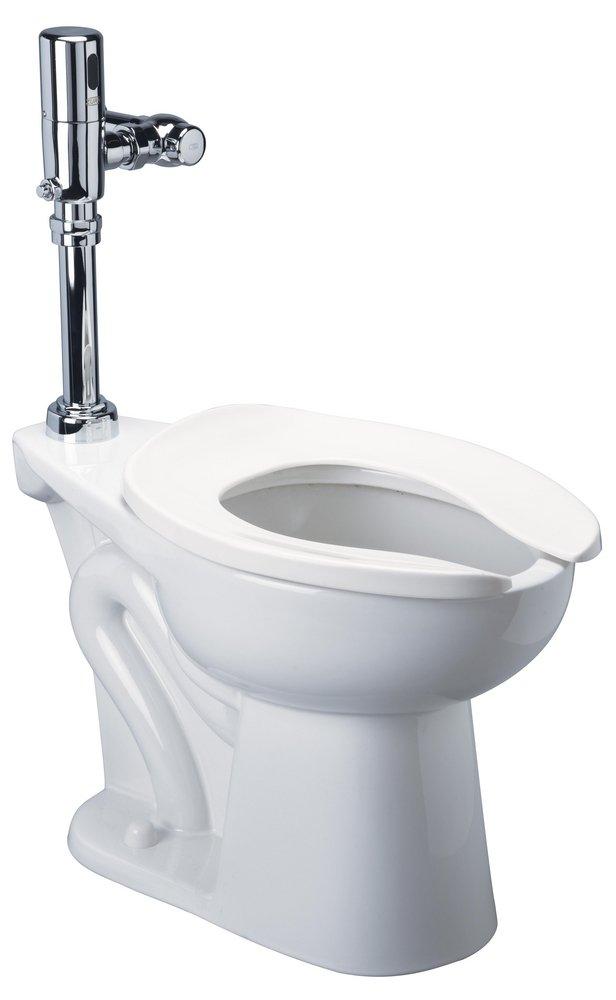 Zurn White 1.1 gpf Elongated Floor Mount Bowl Toilet 