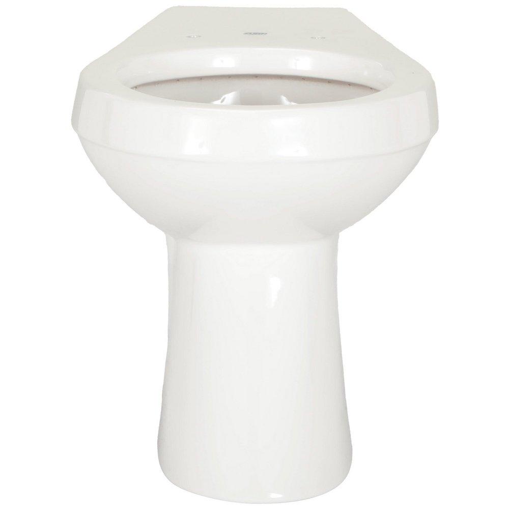 Zurn White Elongated Toilet Bowl 