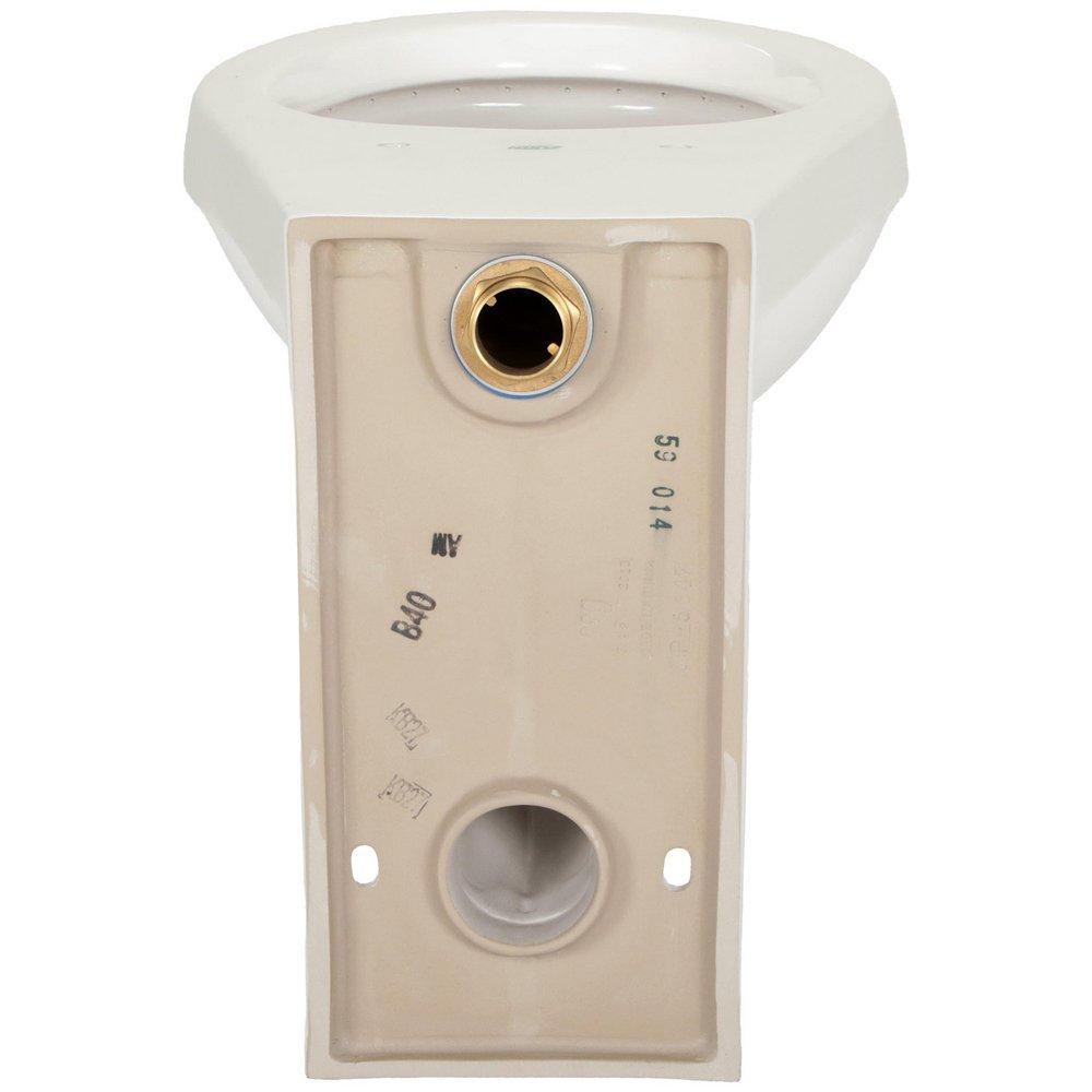 Zurn White Elongated Toilet Bowl 