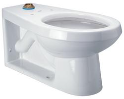 Elongated Toilet Bowl in White