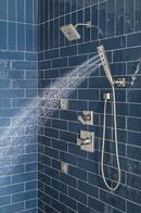 Delta Faucet Brilliance&reg; Stainless Tub and Shower Diverter Valve with Single Lever Handle 