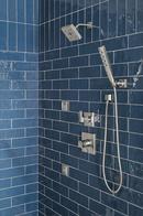 Delta Faucet Brilliance&reg; Stainless Tub and Shower Diverter Valve with Single Lever Handle 