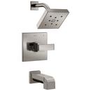 Delta Faucet Brilliance® Stainless Single Handle Single Function Bathtub & Shower Faucet (Trim Only)