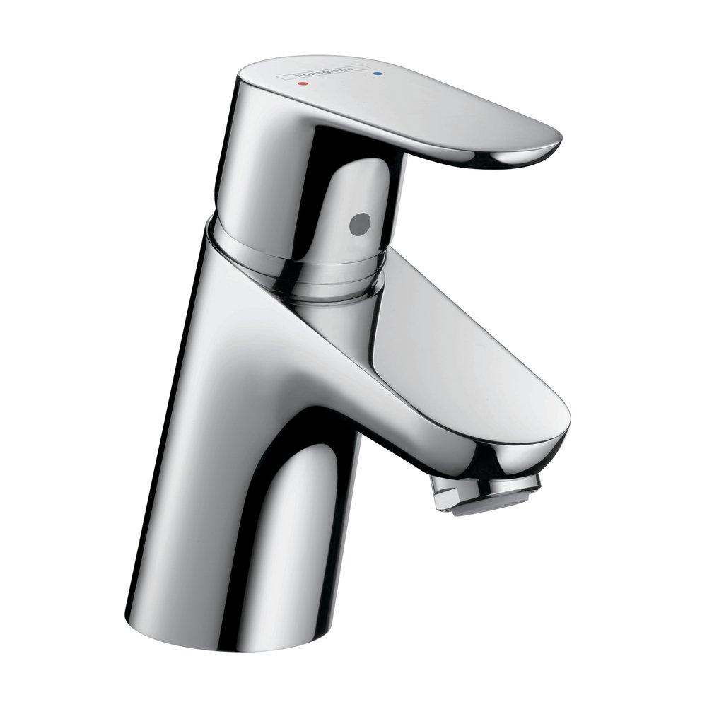 Hansgrohe Polished Chrome Single Handle Monoblock Bathroom Sink Faucet 