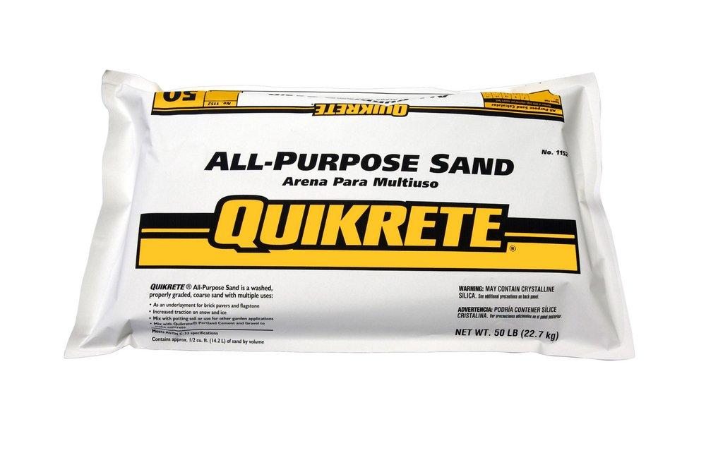 QUIKRETE&reg; Natural All-Purpose Sand 