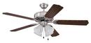 Ceiling Fan with Blade in Brushed Polished Nickel