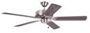 63.1W 5-Blade Ceiling Fan with 52 in. Blade Span in Brushed Polished Nickel