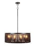 Craftmade Matte Black Gilded 60W 10-Light Medium E-26 Incandescent Downrod Only Pendant 