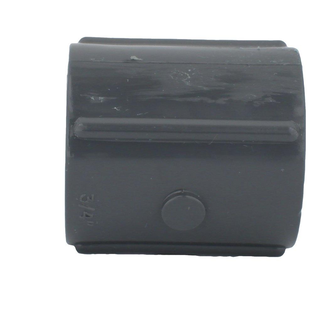 Grey PVC Schedule 80 Threaded Coupling 