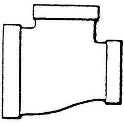 1-1/2 x 3/4 x 1-1/4 in. FNPT 125# Cast Iron Tee