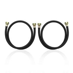 4 ft. Rubber Hose in Black