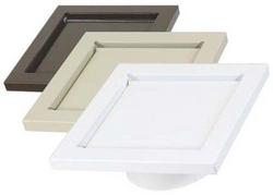 4 in. in White Galvanized Steel and Plastic Dryer Vent