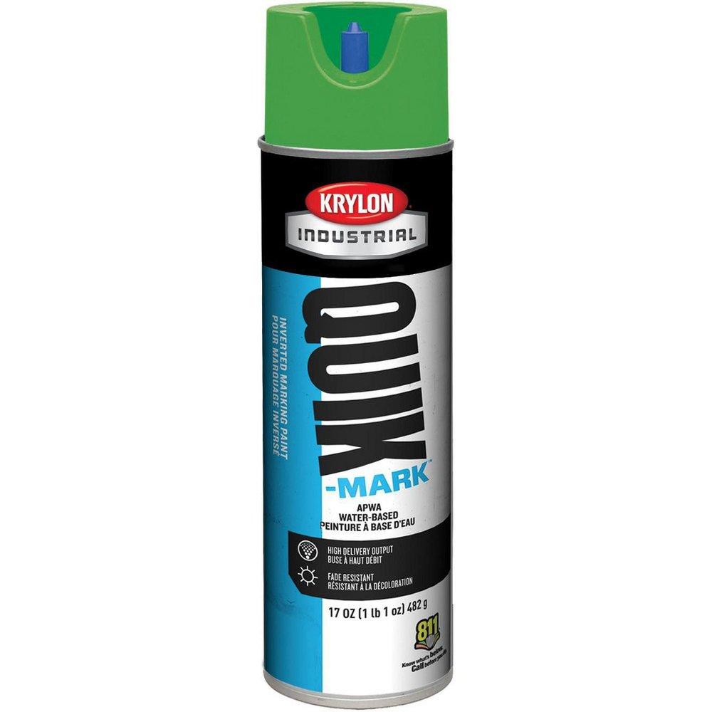 Krylon Fluorescent Green 17 oz. Water-Based Marking Paint 