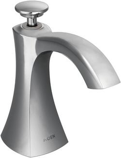 5-3/10 in. 18 oz Kitchen Soap Dispenser in Polished Chrome