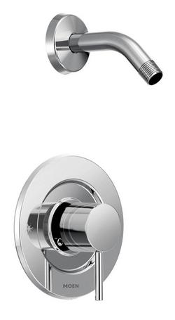 One Handle Single Function Shower Faucet in Chrome (Trim Only)
