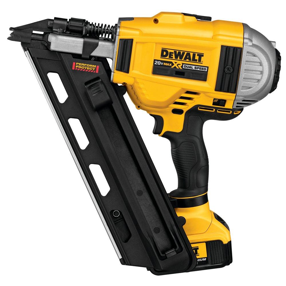 DEWALT Black Lithium-ion Nail Gun 