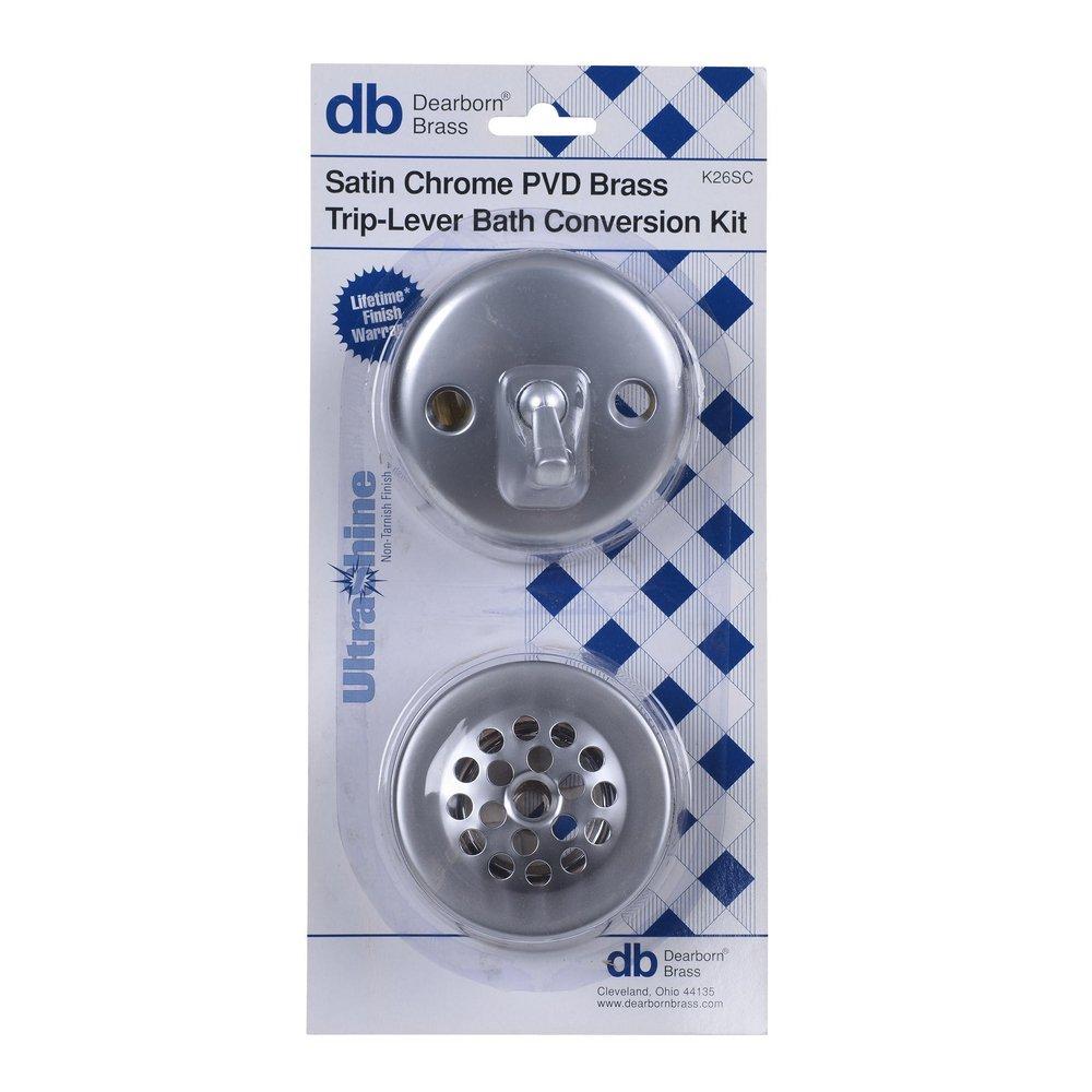 Dearborn Brushed Nickel Plastic Uni-Lift Stopper 