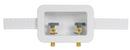 Oatey&reg; White 10-3/10 in x 6-19/50 in x 3-3/100 in Washing Machine Supply Box 