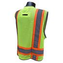 Radians Hi-Viz Green Mesh Reusable Surveyor Vest in Hi-Viz Green 