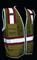 Radians Hi-Viz Green MESH Safety VEST Green Size Quadruple Extra Large 