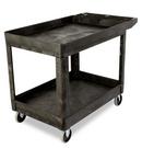 Rubbermaid Black 2-Shelf Heavy Duty Medium Utility Cartridge 