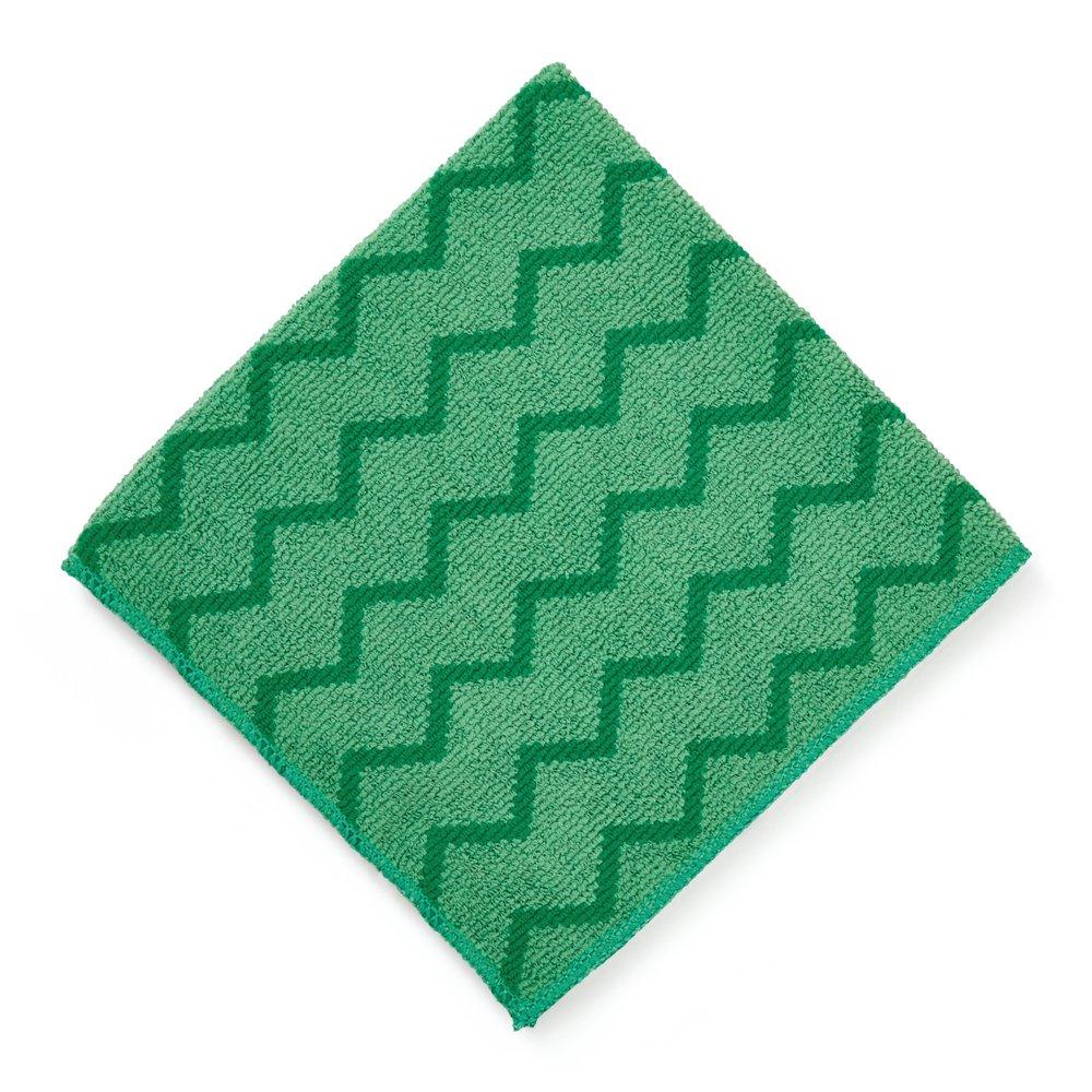 Rubbermaid Green 16 x 16 in. Microfiber Cloth 