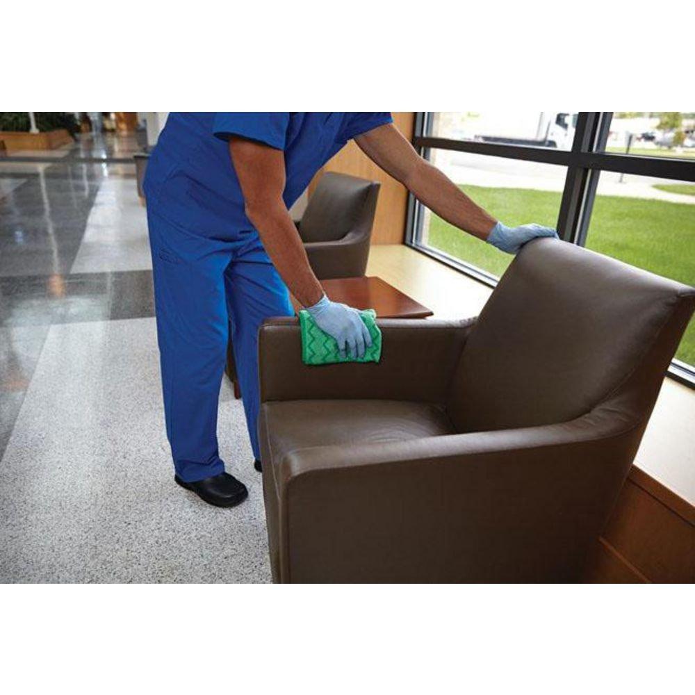 Rubbermaid Green 16 x 16 in. Microfiber Cloth 