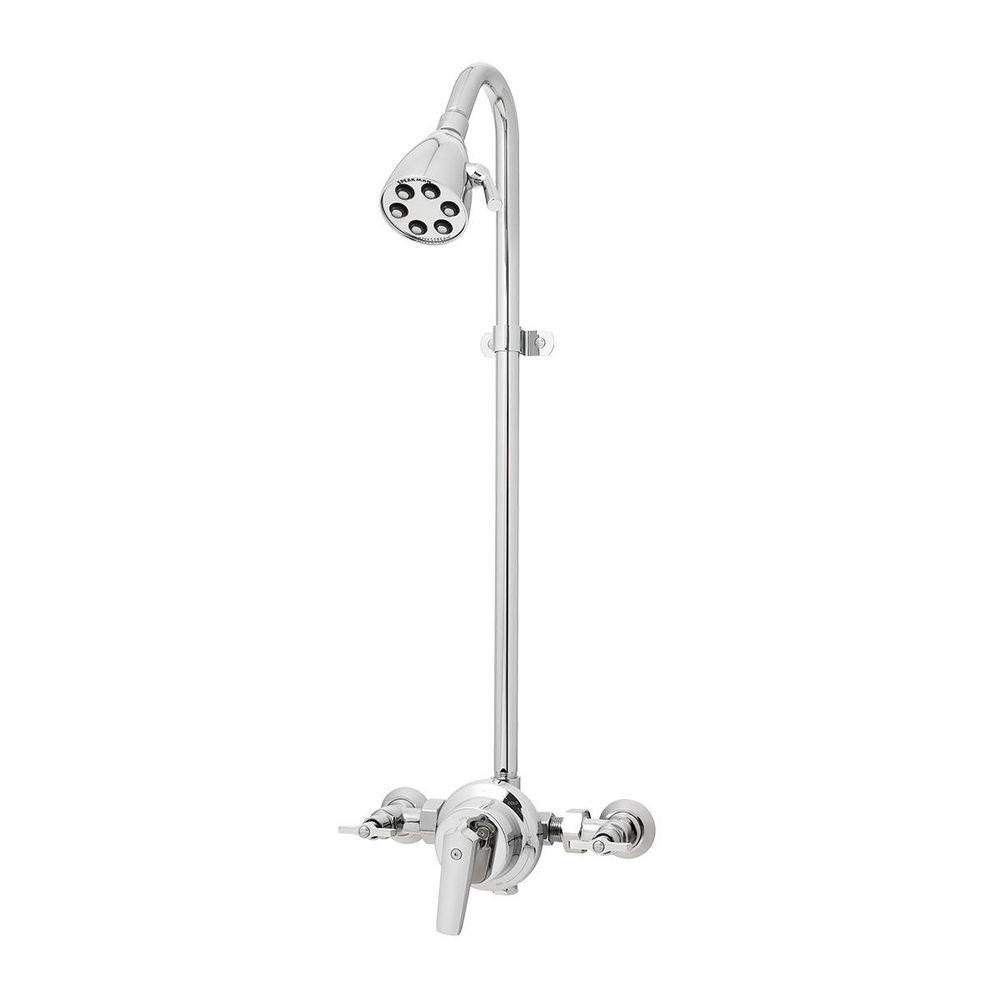 Speakman Polished Chrome Single Handle Multi Function Shower Faucet Trim 