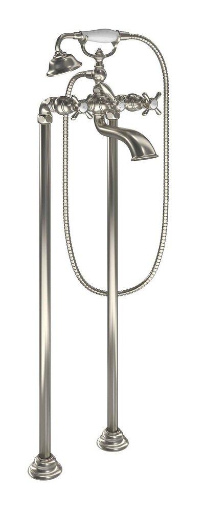 Moen Brushed Nickel Three Handle Wall Mount Filler 