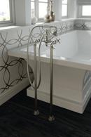 Moen Brushed Nickel Three Handle Wall Mount Filler 