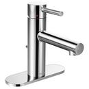 Single Lever Handle Bathroom Sink Faucet in Polished Chrome