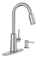 Moen Spot Resist&trade; Stainless Single Handle Pull Down Kitchen Faucet 