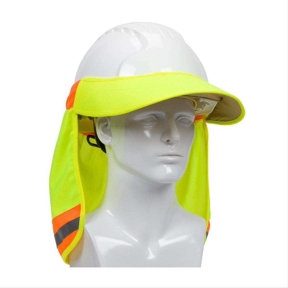 Safety Products Hi-Viz Yellow Hard Hat Visor 