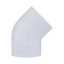 White PVC Schedule 40 45&deg; Elbow 