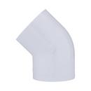 White PVC Schedule 40 45&deg; Elbow 