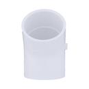 White PVC Schedule 40 45&deg; Elbow 