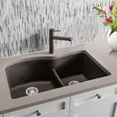 BLANCO Cafe 32 x 20-7/8 in. No Hole Composite Double Bowl Undermount Kitchen Sink 