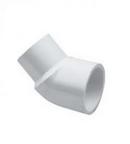 4 in. Socket Straight Schedule 80 Natural PVDF 45 Degree Elbow