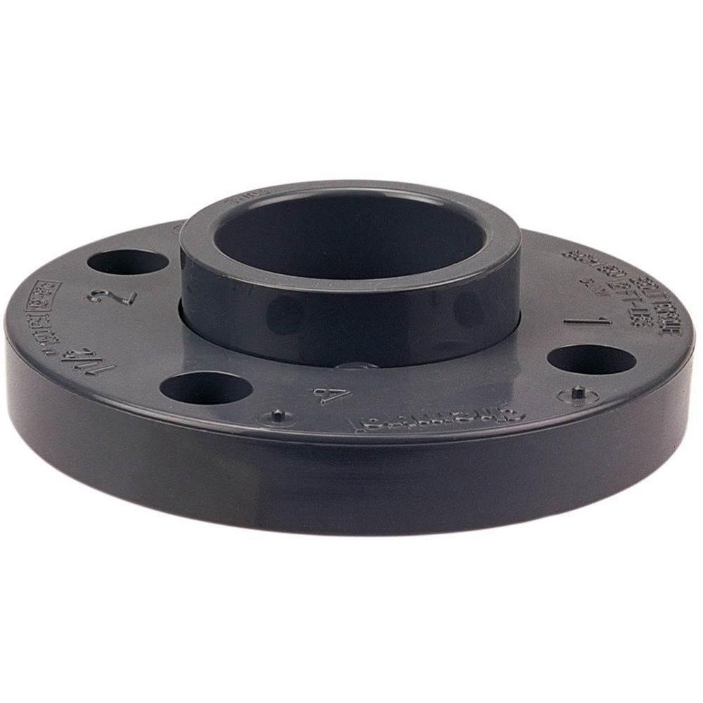 Chemtrol Socket Weld Schedule 80 Van Stone Style PVC Flange 