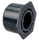 Chemtrol Dark Grey Spigot x Socket 300# Schedule 80 PVC Bushing 