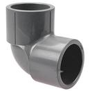 Chemtrol Light Grey Socket Straight Schedule 80 CPVC 90 Degree Elbow 