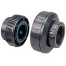 3/4 in. FPT Straight Schedule 80 PVC Union with FKM O-Ring Seal