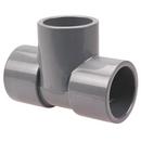 Chemtrol Light Grey Socket Straight Schedule 80 CPVC Tee 