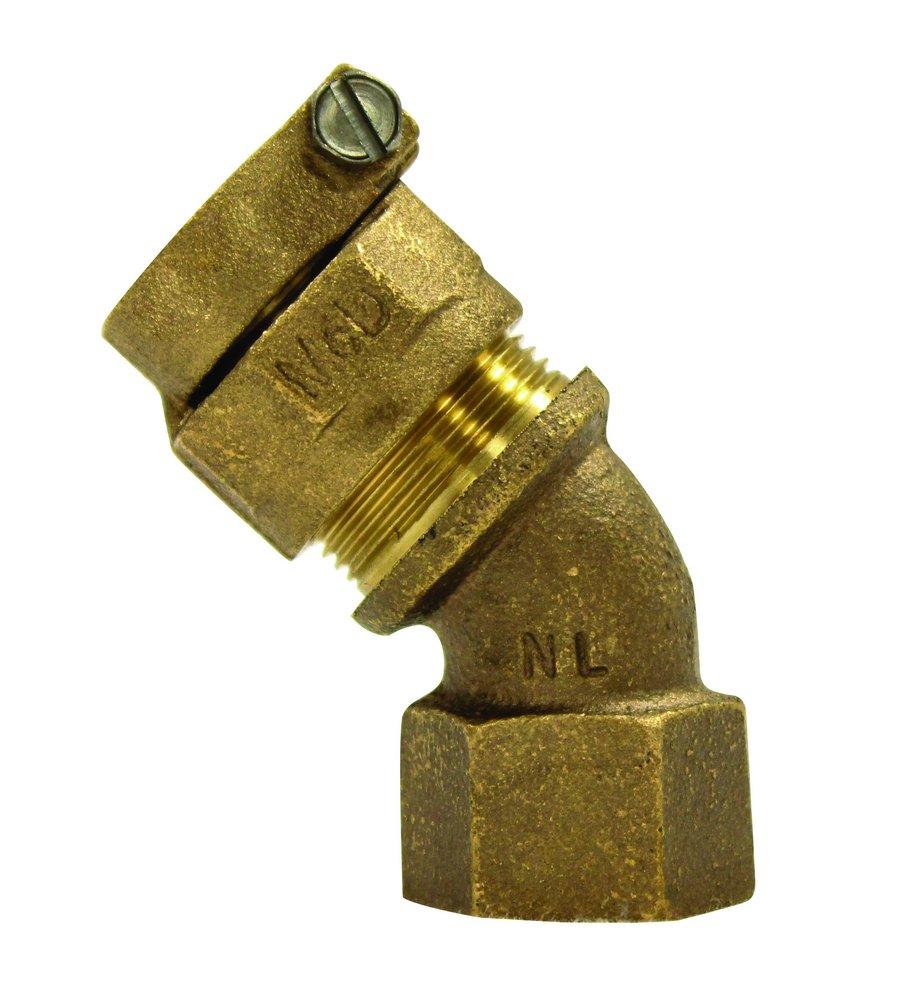 A.Y. McDonald FNPT x CTS Compression 45 Degree Bend 