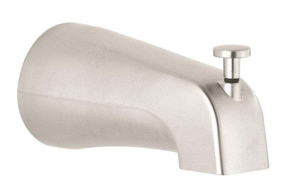 Hansgrohe Brushed Nickel FNPT Tub Spout with Diverter 