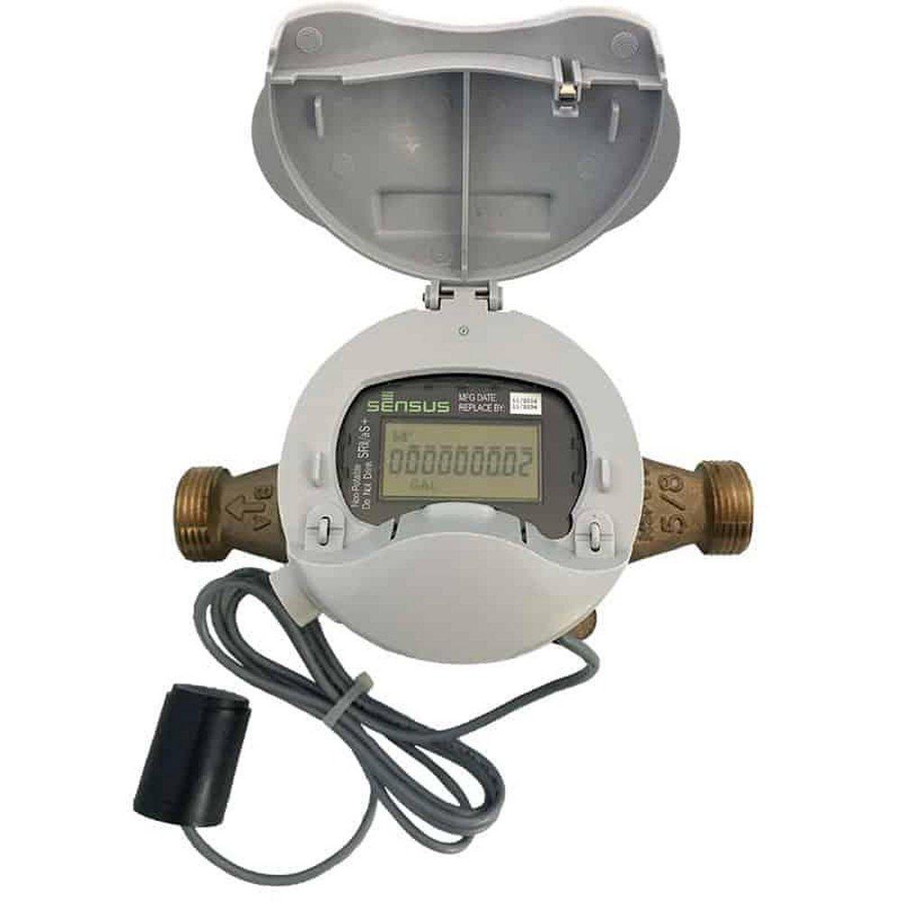 Sensus 5-3/8 in. Bronze and Synthetic Polymer Water Meter 