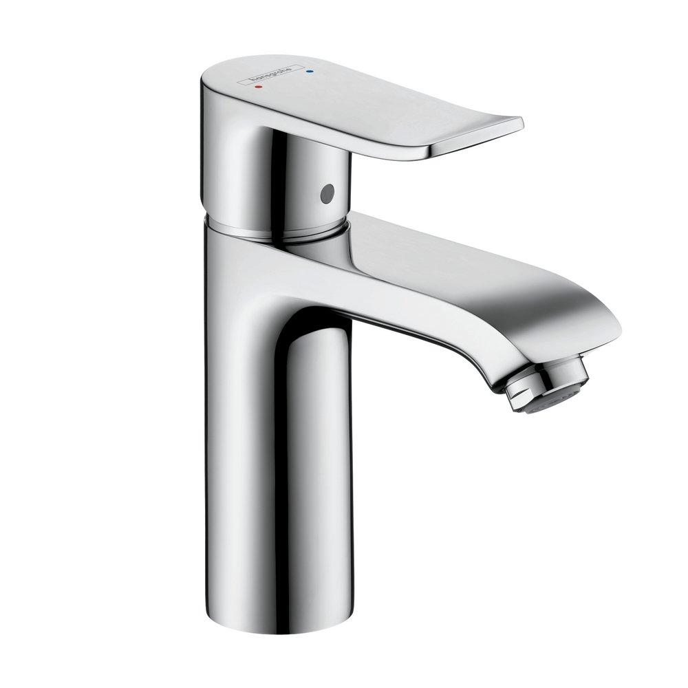 Hansgrohe Polished Chrome Single Handle Monoblock Bathroom Sink Faucet 