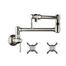 AXOR Polished Nickel Wall Mount Pot Filler 