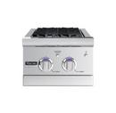Viking Range Stainless Steel Double Side Burner in Stainless Steel 