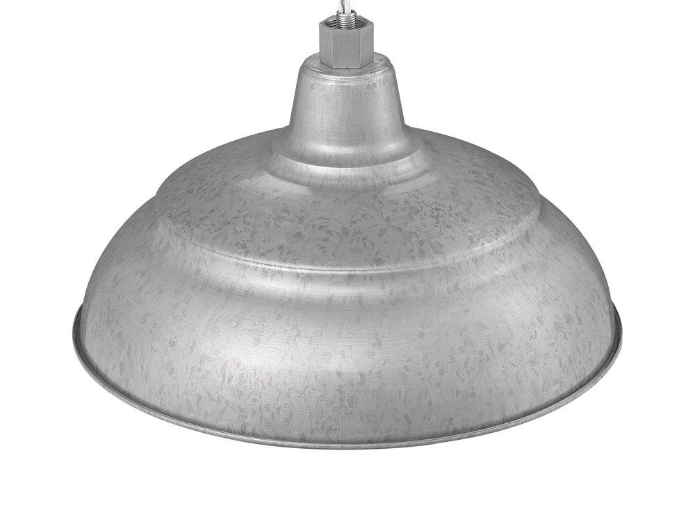Millennium Lighting Galvanized 200W 1-Light Medium E-26 Pendant 